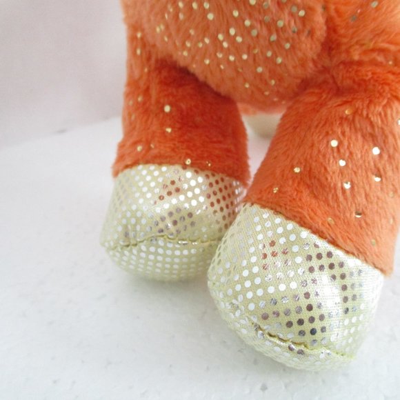 Aurora Orange with Sparkle Pony Beanie Plushy Toy 7.5” - Retired - Picture 6 of 12